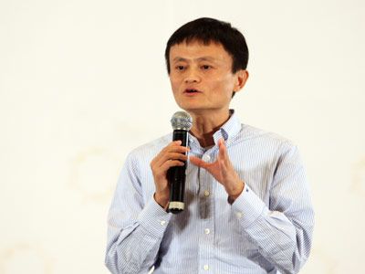阿里巴巴集團(tuán)董事局主席馬云(來源:新浪財經(jīng) 陳鑫 攝)